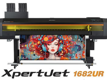 武藤工業、1,625mm幅Roll to Roll UV-LEDプリンタ「XpertJet 1682UR」発売