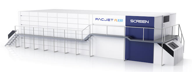軟包装向け高速インクジェット印刷機「PacJet FL830」