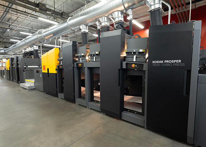 世界最速のインクジェット印刷機「PROSPER 7000 Turbo Press」