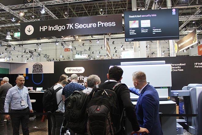 HP Indigo 7K Secure Press