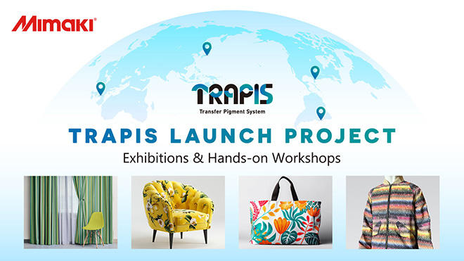 捺染体験会「TRAPIS LAUNCH PROJECT」