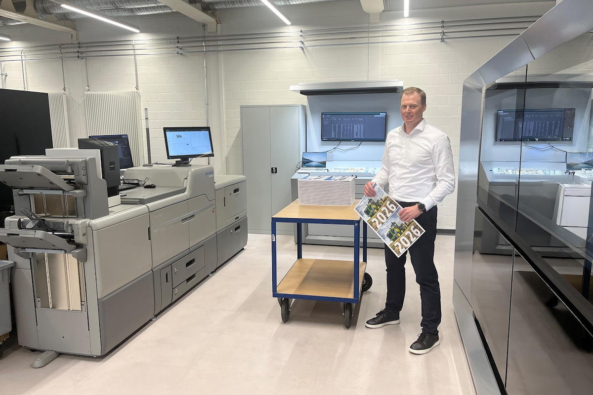 ルブメディアが導入したデジタル印刷ライン